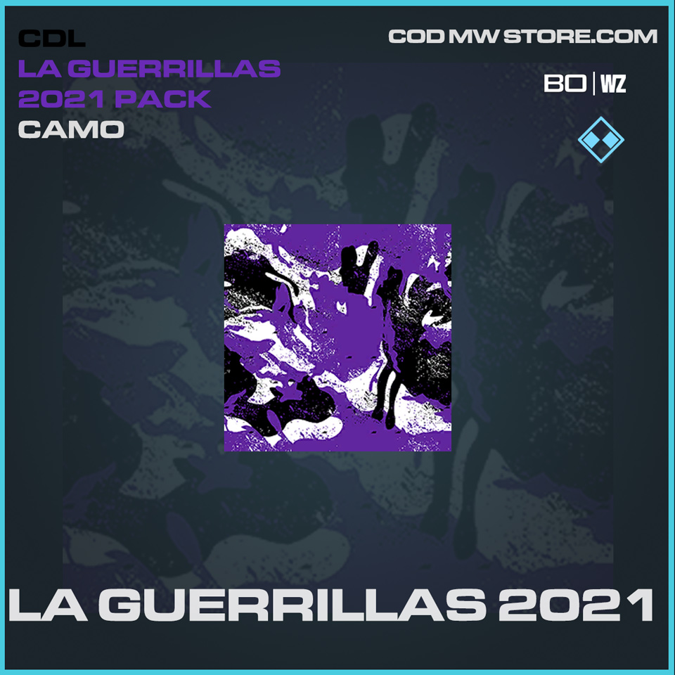 Los Angeles Guerrillas 2021 CDL Pack Operator Bundle Warzone & MW3
