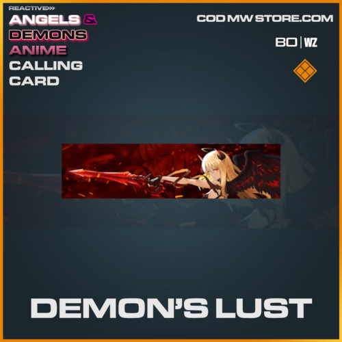 Angels & Demons Anime Reactive Bundle Blueprints Call of Duty Black Ops Cold War & Warzone