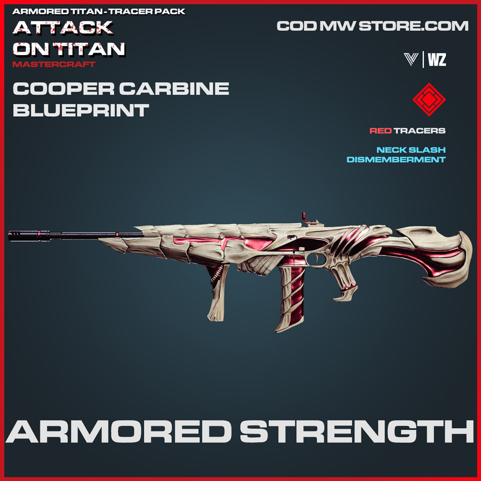 Attack on Titan Armored Titan Tracer Pack Mastercraft Warzone Bundle