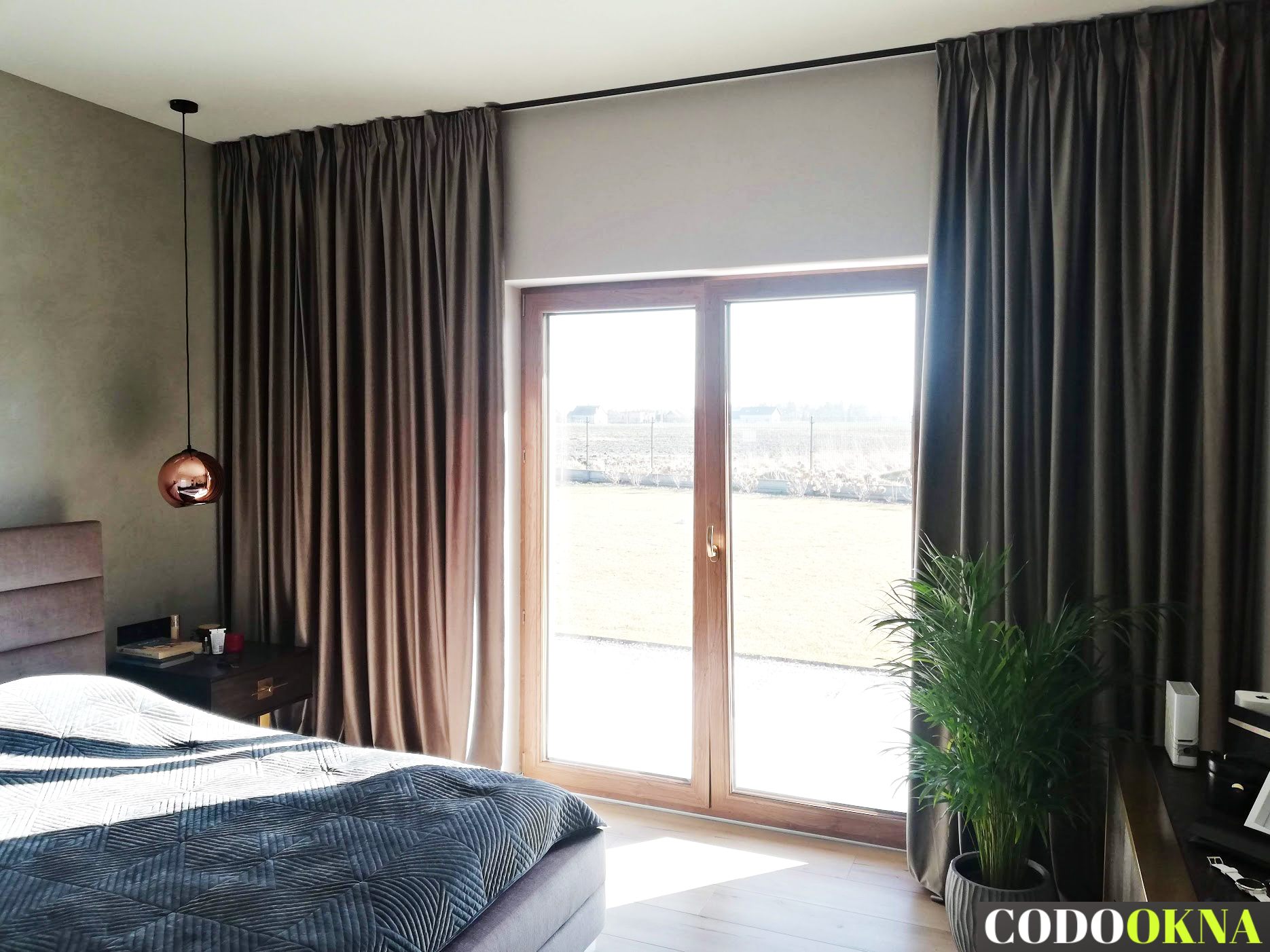 Zasłony welurowe do sypialni opinie CoDoOkna Dekoracje Okienne