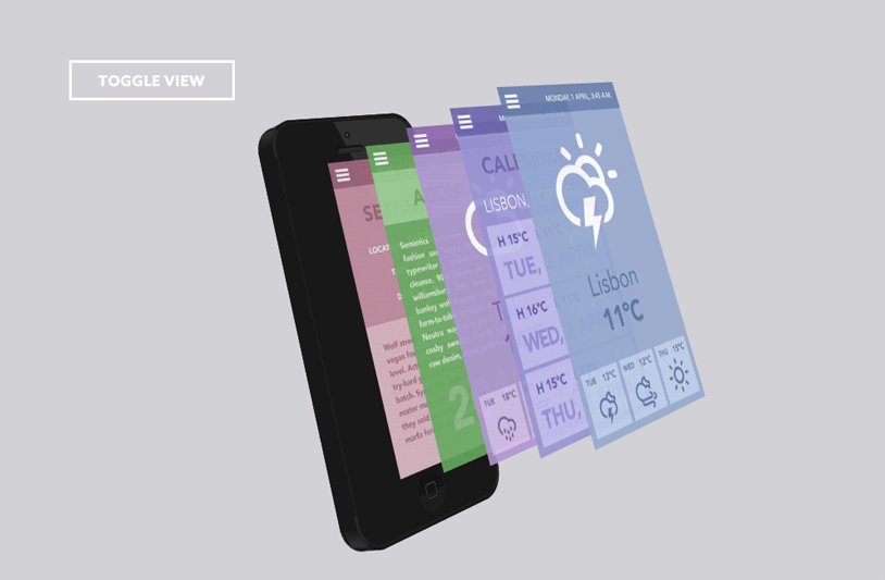 3D Effect for Mobile App Showcase Codrops