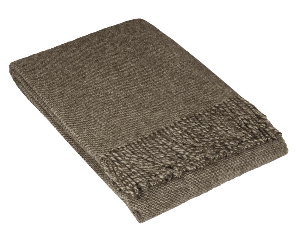 Cambridge NZ Wool Throw Rug Natural CODU