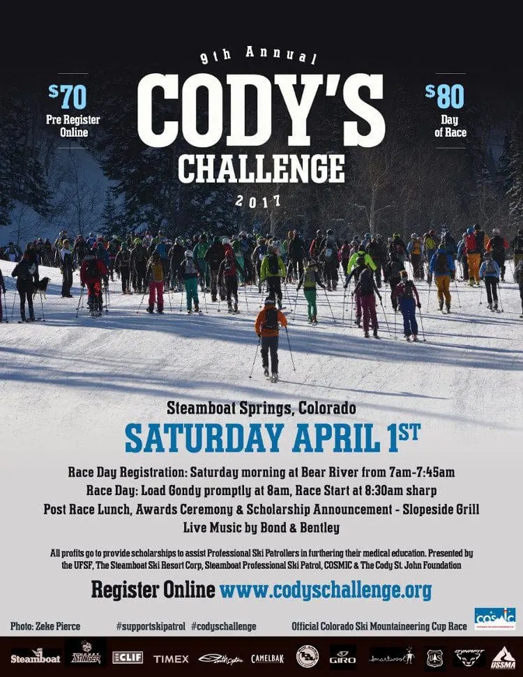 The 9th Annual Cody's Challenge at Steamboat Springs CODY'S CHALLENGE