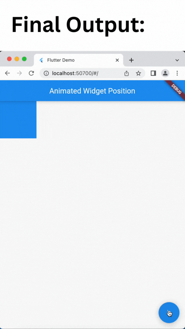 Learn How to Animate Widget Position in Flutter 2023 Codzify