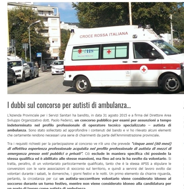Autista Di Ambulanza Ed I 5 Anni Di Esperienza… – Co.e.s Lazio Emergenza Sanitaria 660_x_640_jpg