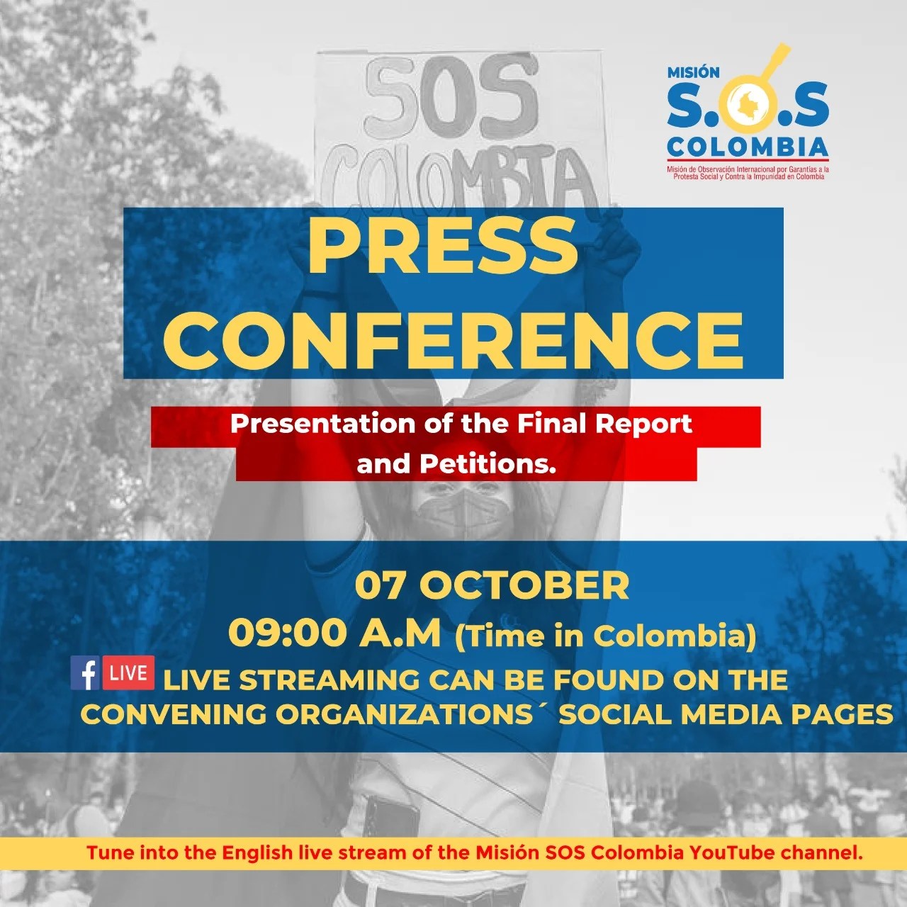 Mission SOS Colombia presents its final report