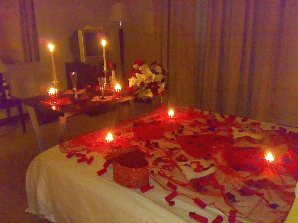 تزيين غرفة النوم لليلة رومانسية , اذى تحضرى ليله رومانسيه لزوجك فنجان