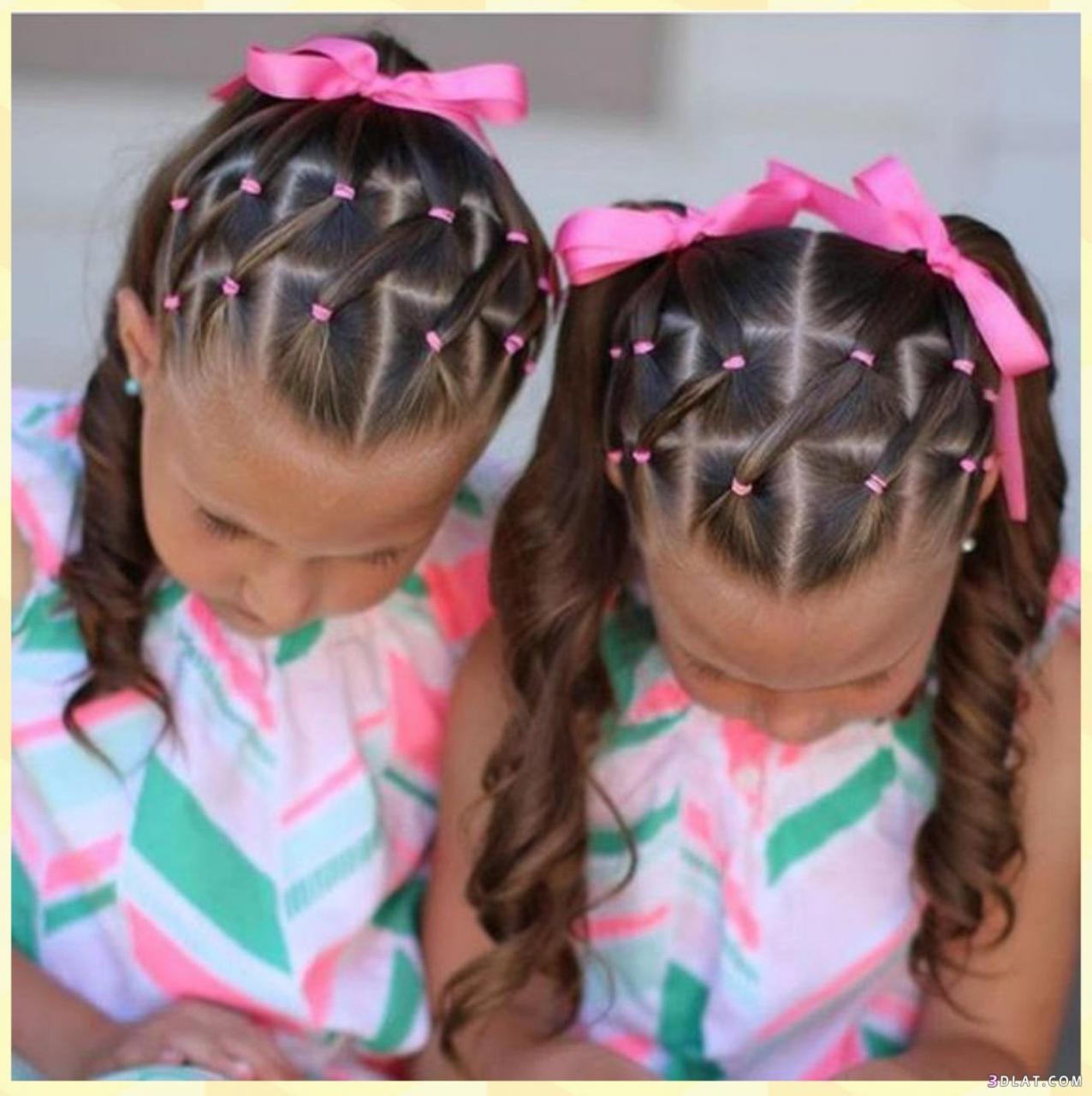 اجمل تسريحات شعر الاطفال , استايل مميز لشعر بنوتك فنجان قهوة