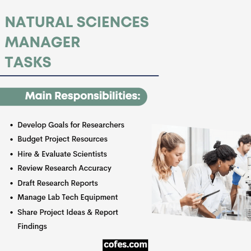Natural Sciences Manager Job Description, Salary, Duties & More (2023)