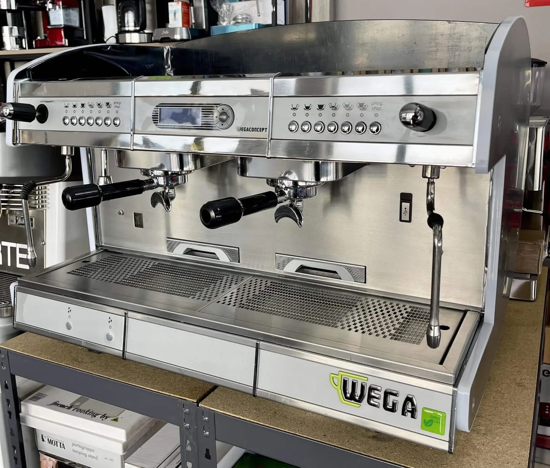 Wega Sphera EVD/2 Μεταχειρισμένη Inox Coffee Pulse