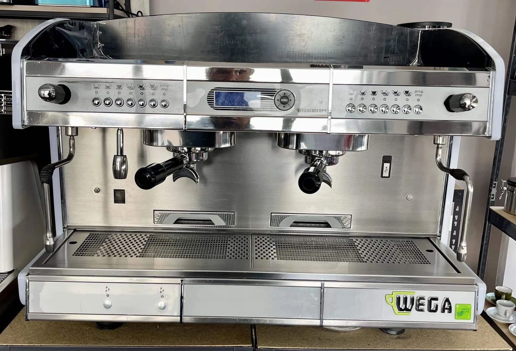 Wega Sphera EVD/2 Μεταχειρισμένη Inox Coffee Pulse