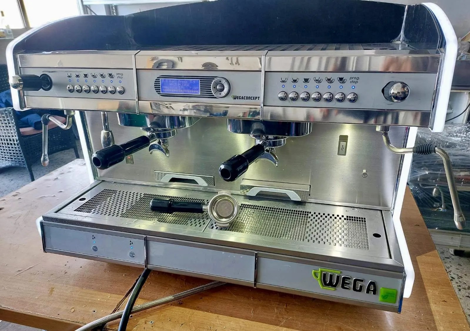 Wega Sphera EVD/2 Μεταχειρισμένη Inox Coffee Pulse