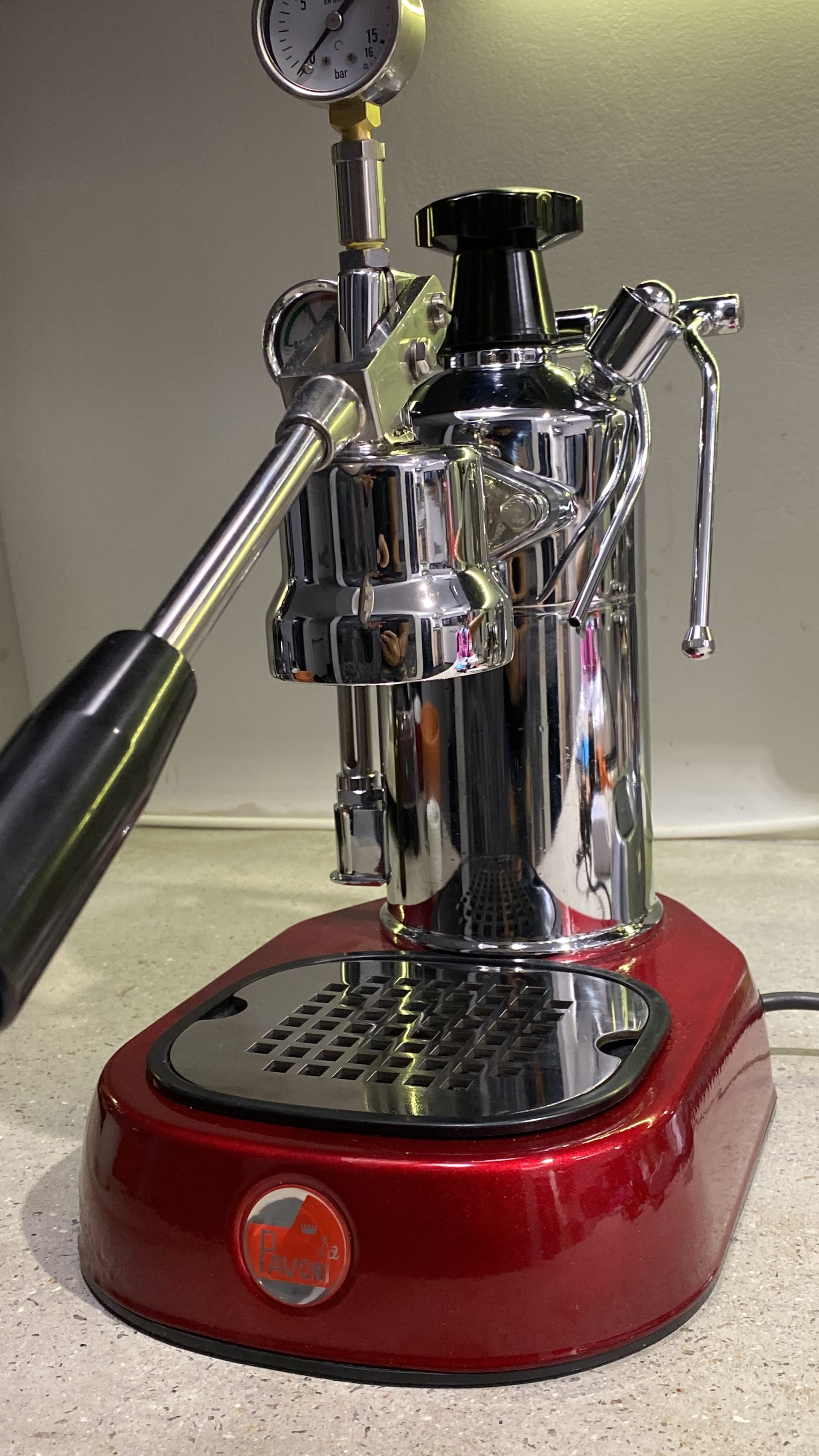 Restored La Pavoni Professional Post Mill NOV 2005 model