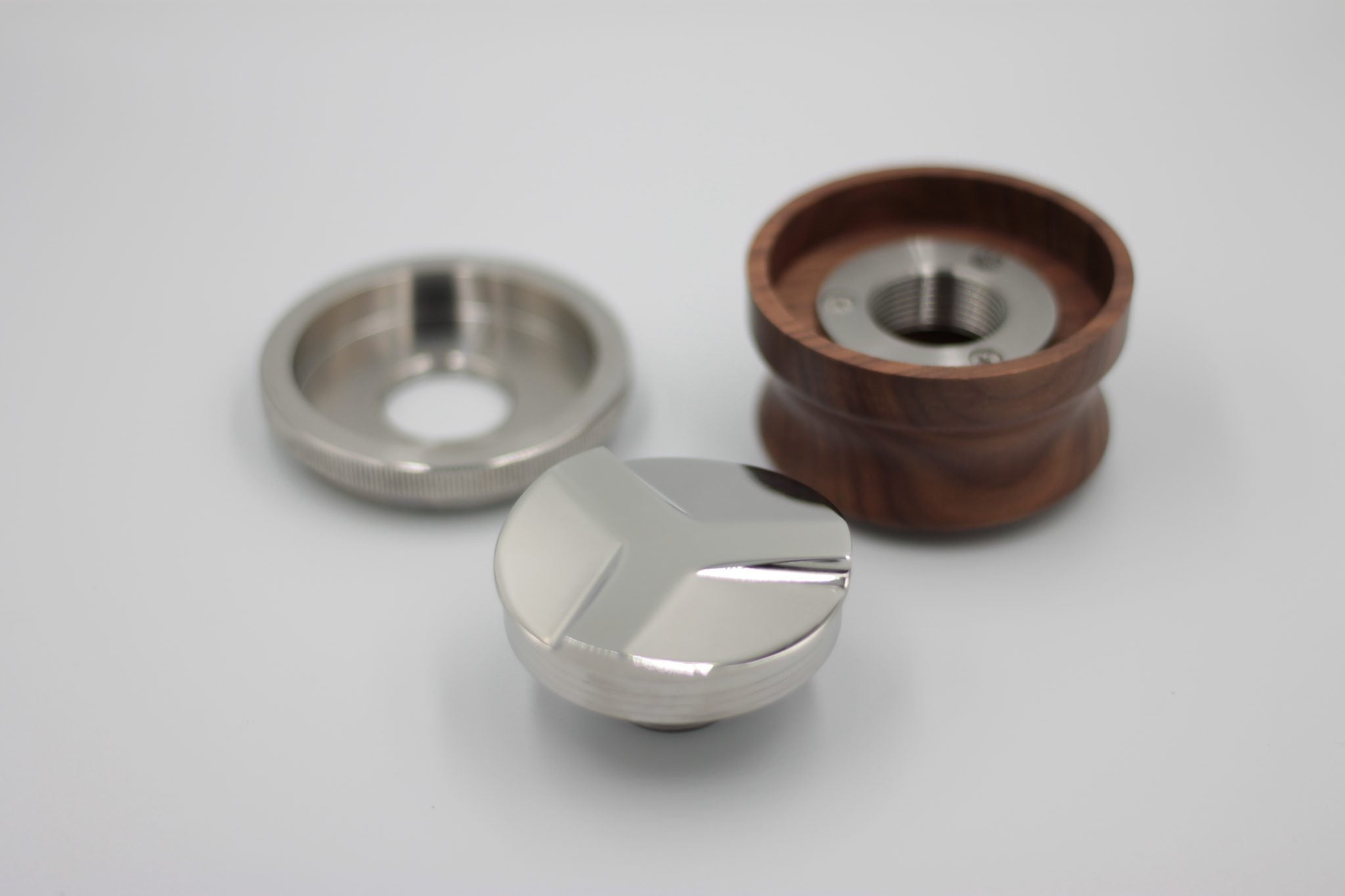 E61 group head 58.5 Coffee Distributor or Leveler Tool with adjustable base