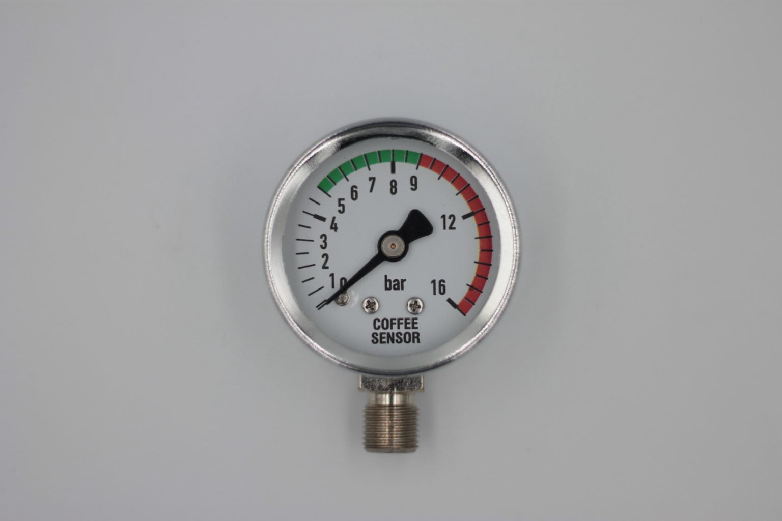Coffee Sensor Piston Shaft Pressure Gauge 016 Bar (chrome)
