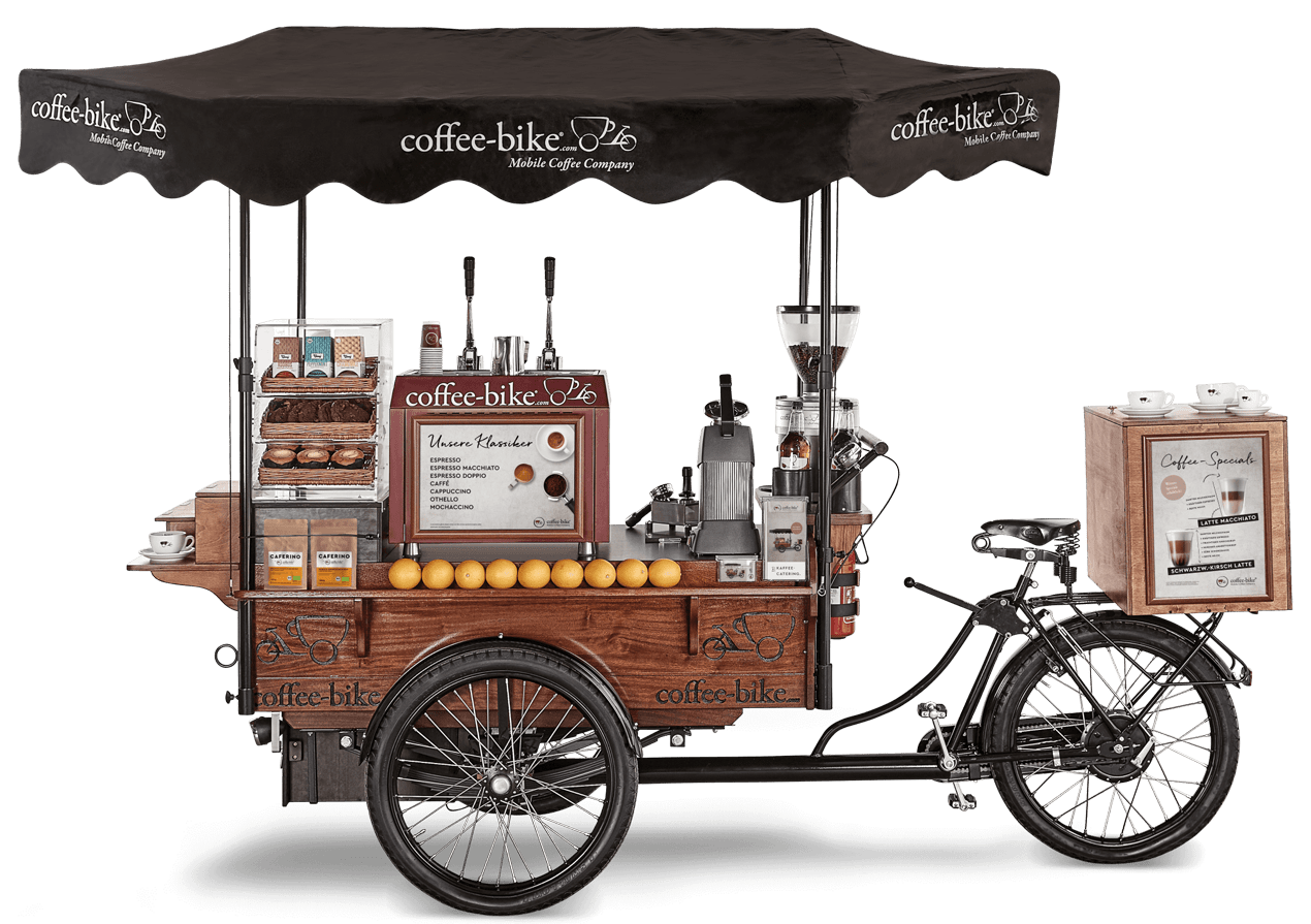 Mobile Kaffeebar CoffeeBike Hamburg