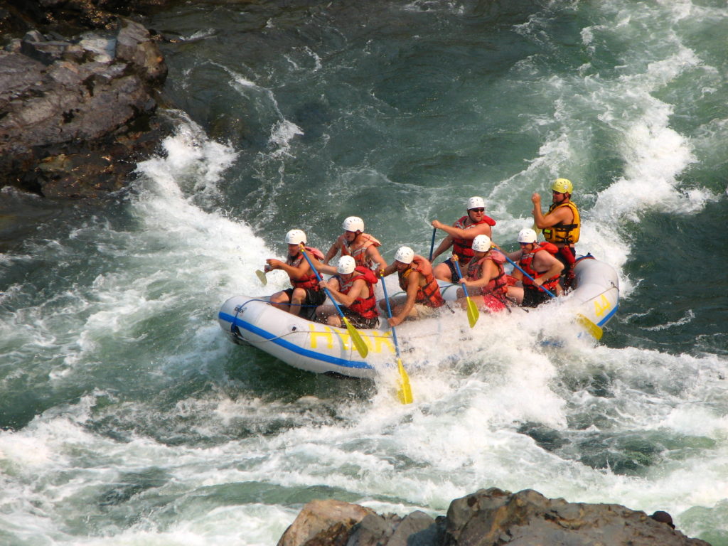 White water rafting in Australia on the Tully River Coffee and Caminos