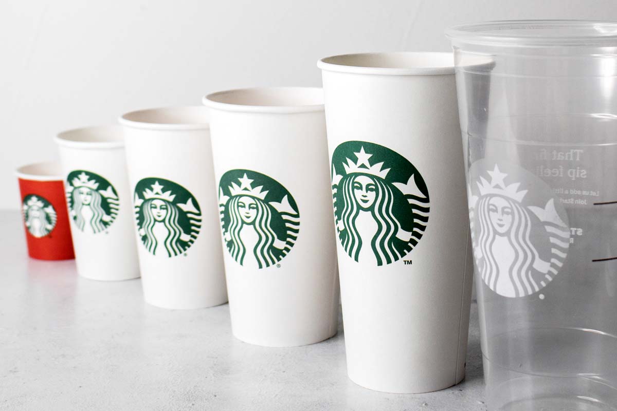 Starbucks Cup Sizes And Prices