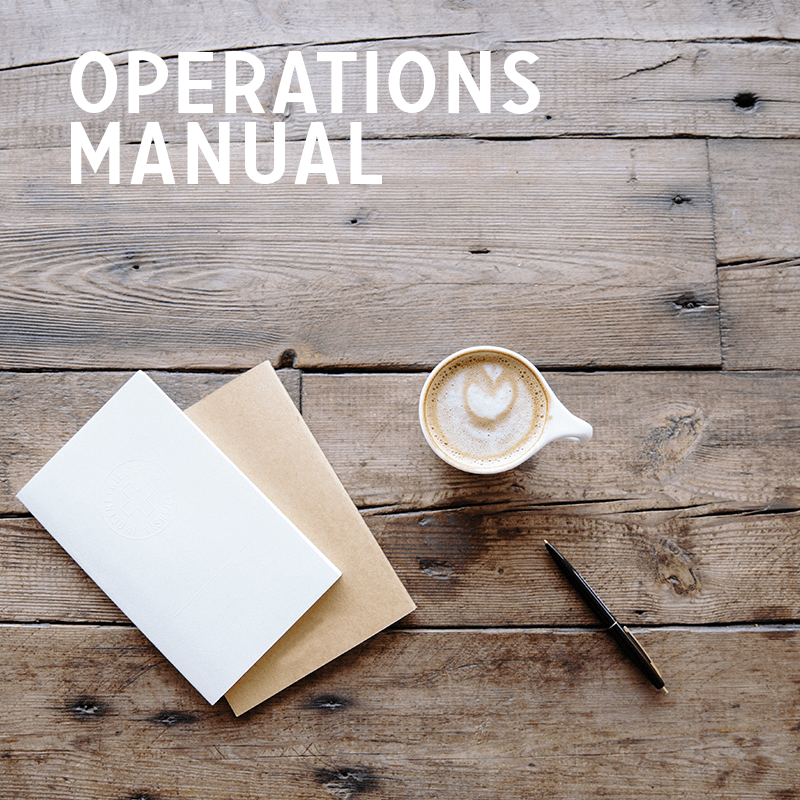Coffee Shop Operations Manual Template Bellissimo Coffee Advisors