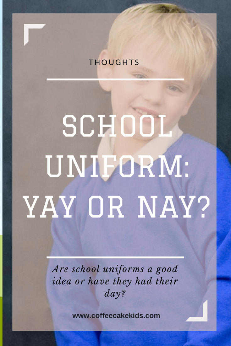 School Uniforms Yay or Nay? Coffee, Cake, Kids