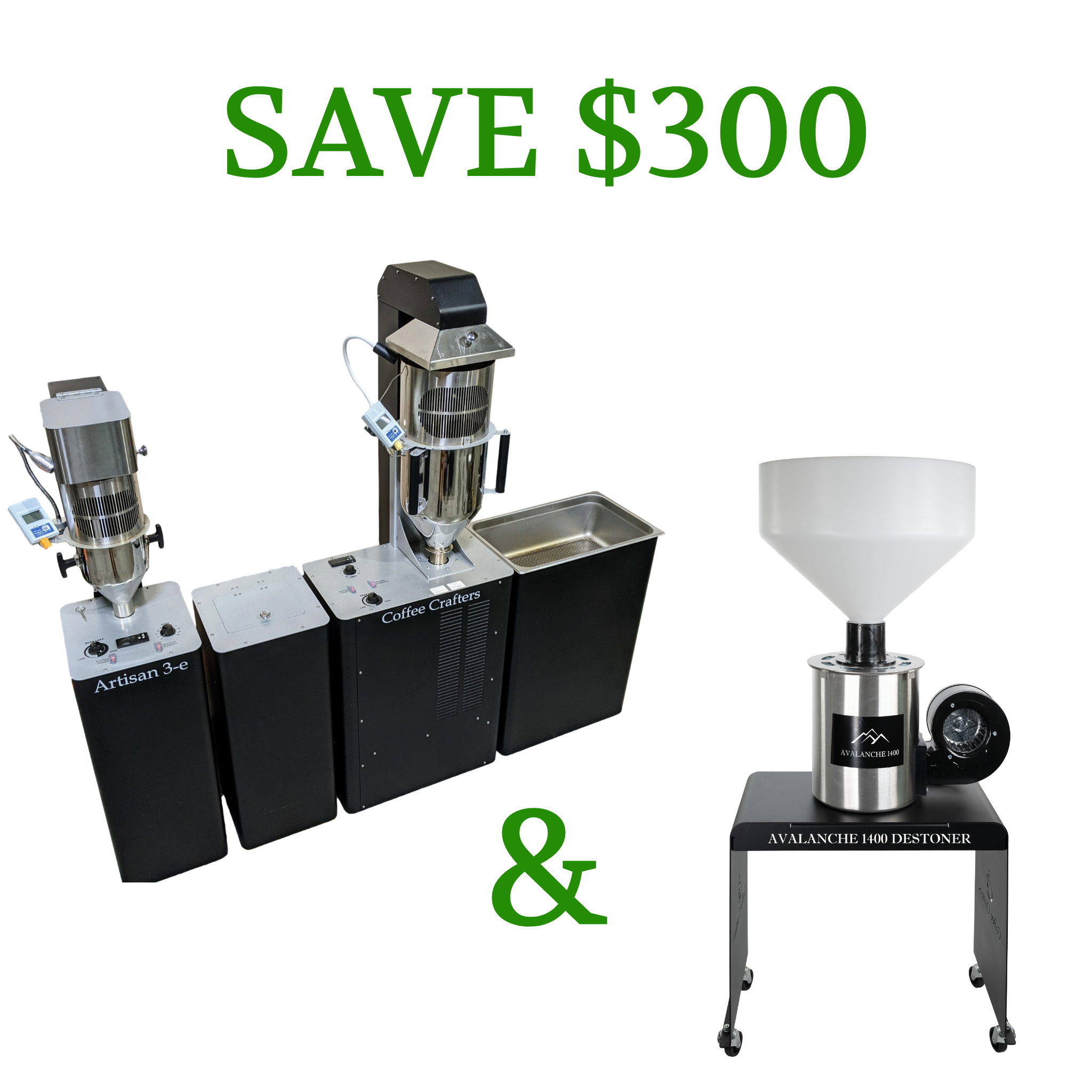Artisan Combo & Destoner Package Coffee Crafters
