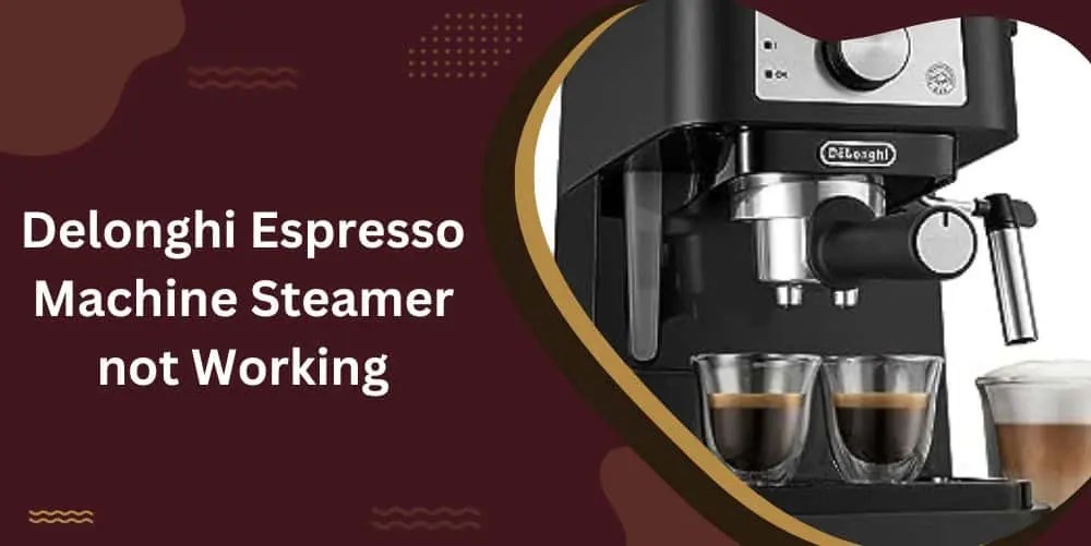 Delonghi Steamer not Working Easy Fix CoffeeCrafty