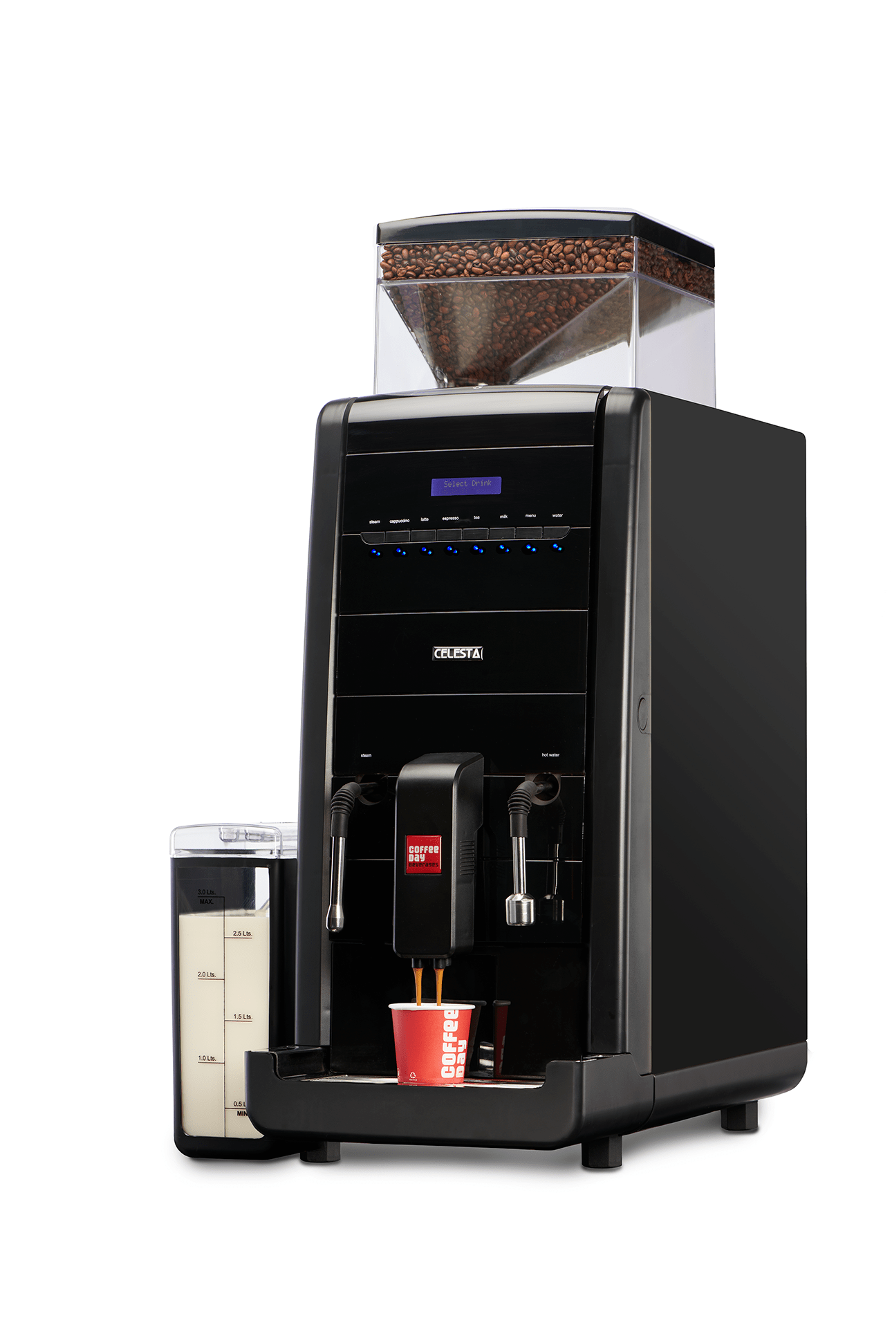 Celesta Coffee Vending Machine Cafe Coffee Day Fully Automatic