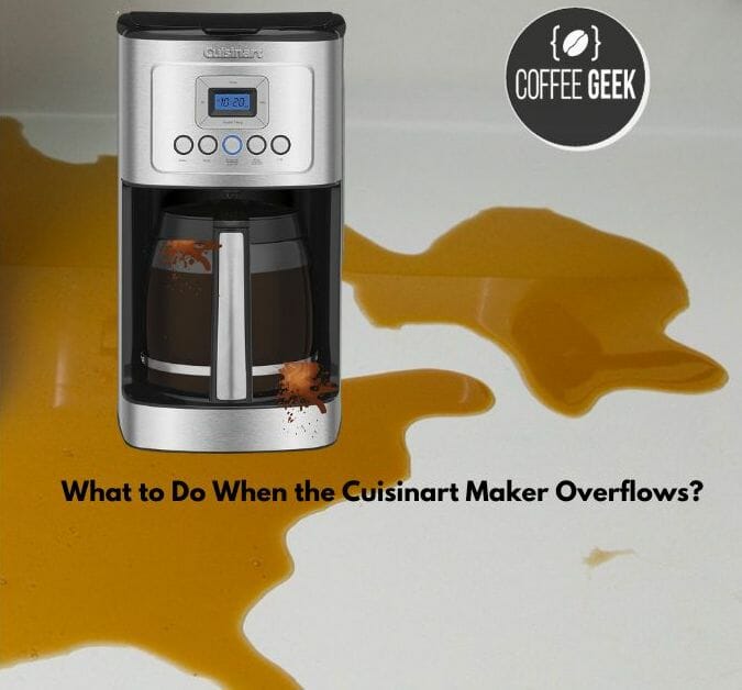 Cuisinart Coffee Maker Not Brewing All The Water Troubleshooting Guide