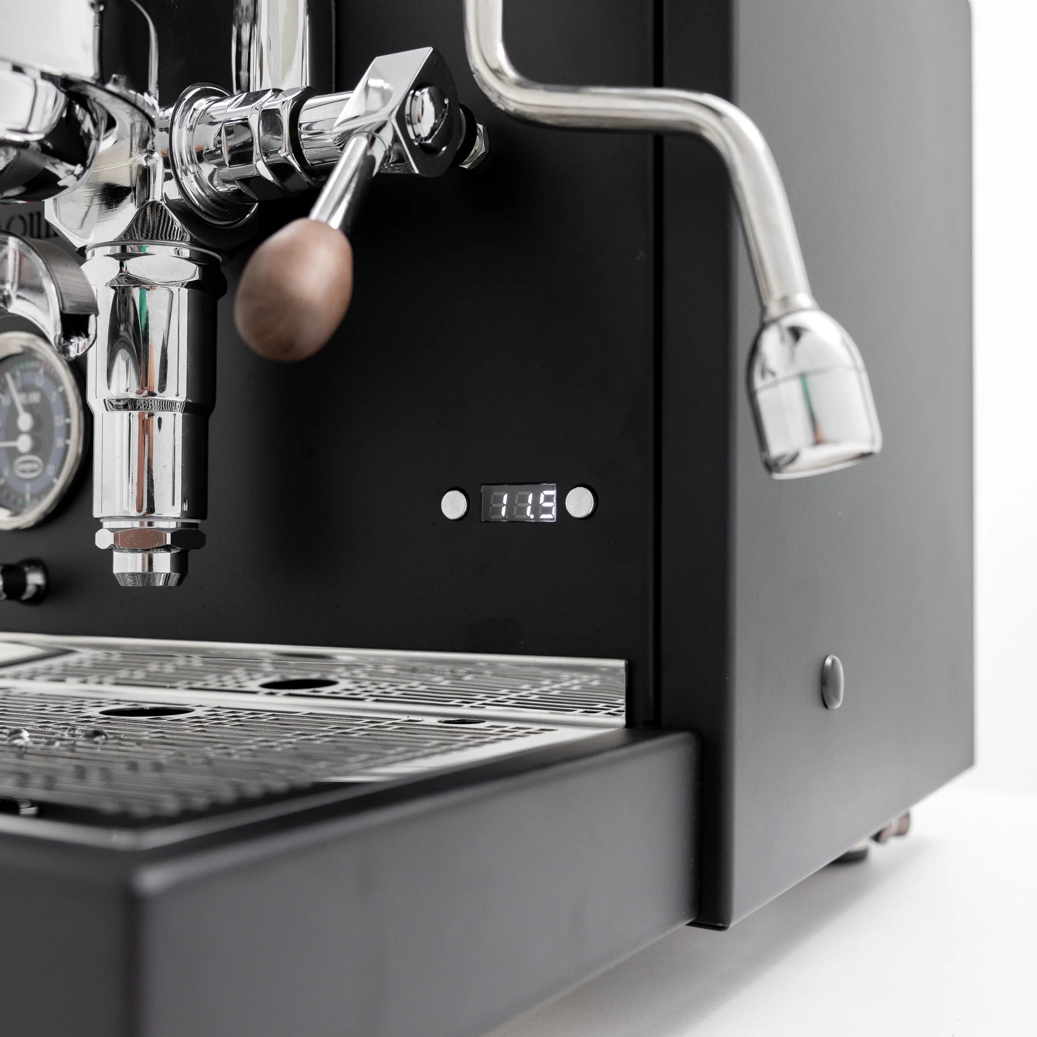Quick Mill PIPPA Black Espresso Coffee Machine Coffee Machine Specialist