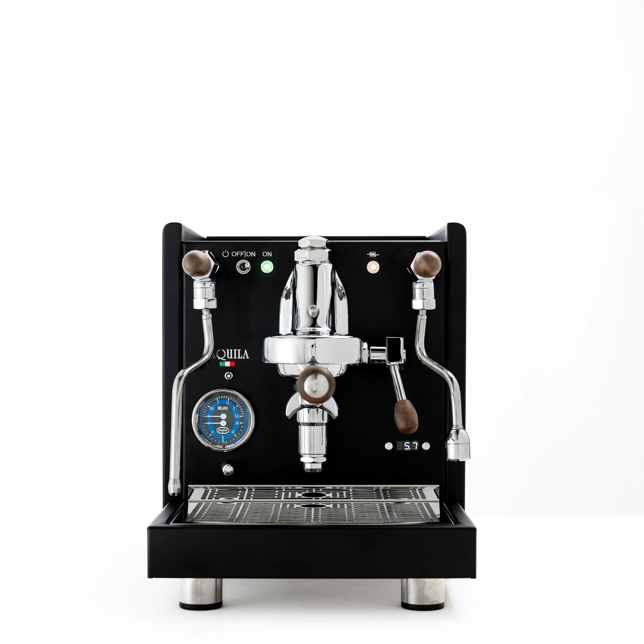 Quick Mill PIPPA Black Espresso Coffee Machine Coffee Machine Specialist