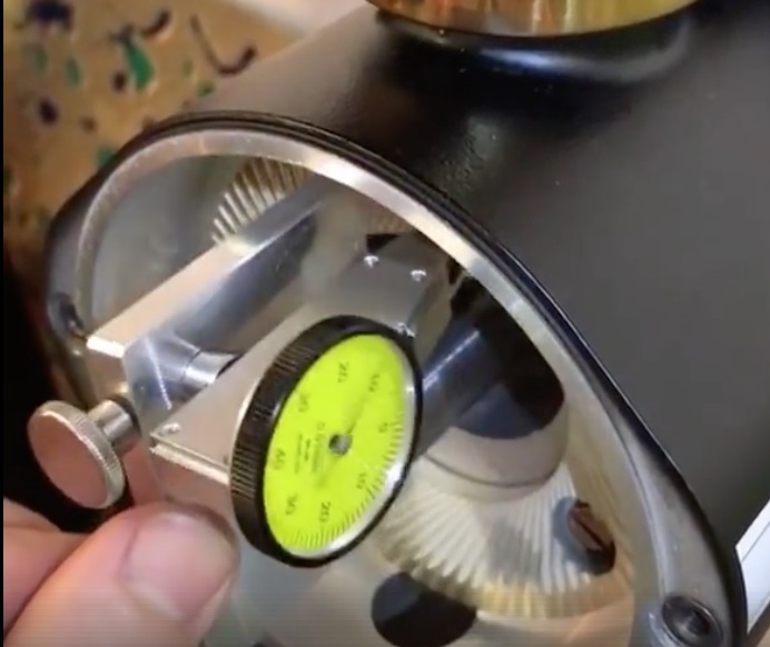 Grinder alignment Coffee Navigated