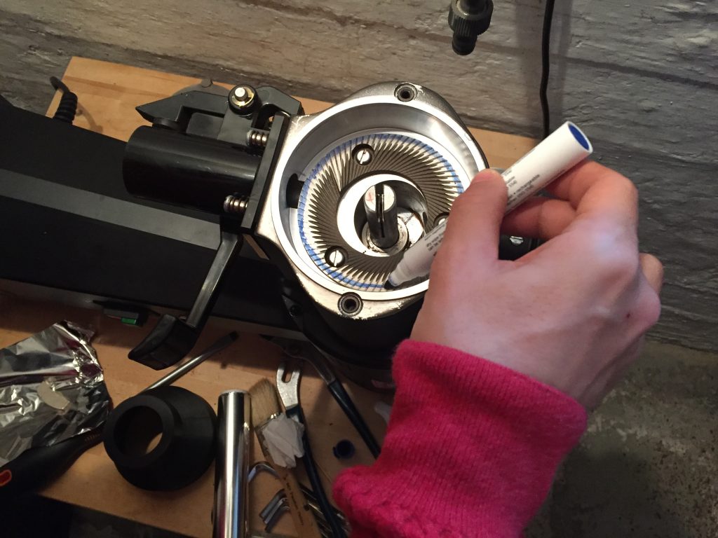 Grinder alignment Coffee Navigated