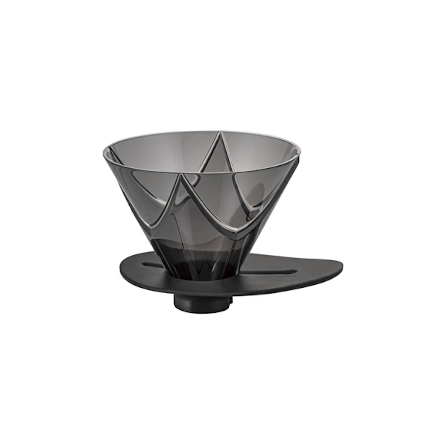 Hario V60 Mugen Plastik Siyah Dripper Coffeerem Roastery & Works