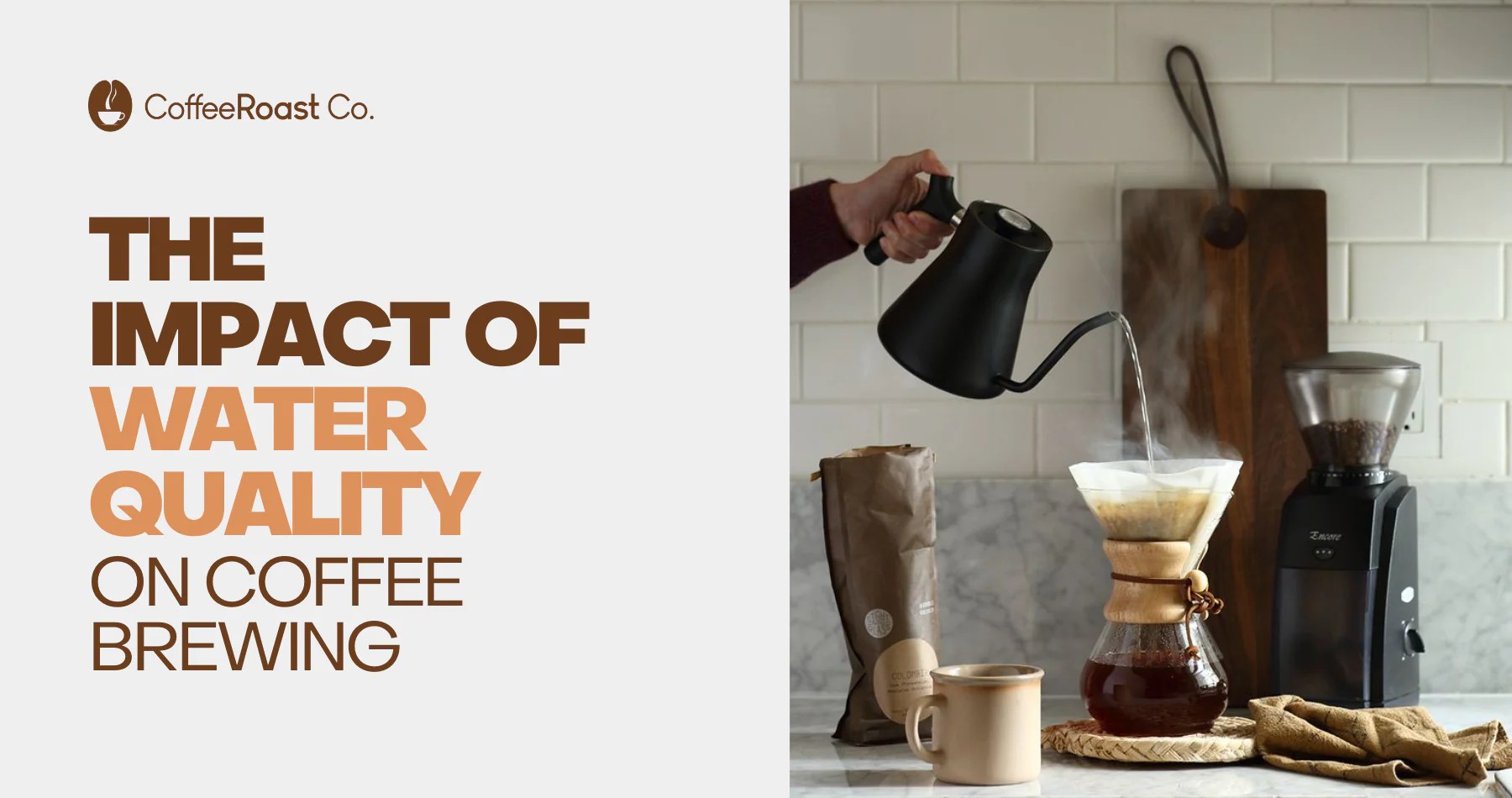 How the Best Water for Coffee Impacts the Coffee Brewing Process