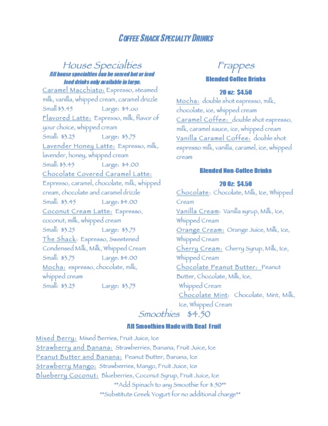 Heath Ohio's Premier Coffee Shop Coffee Shack Roasters