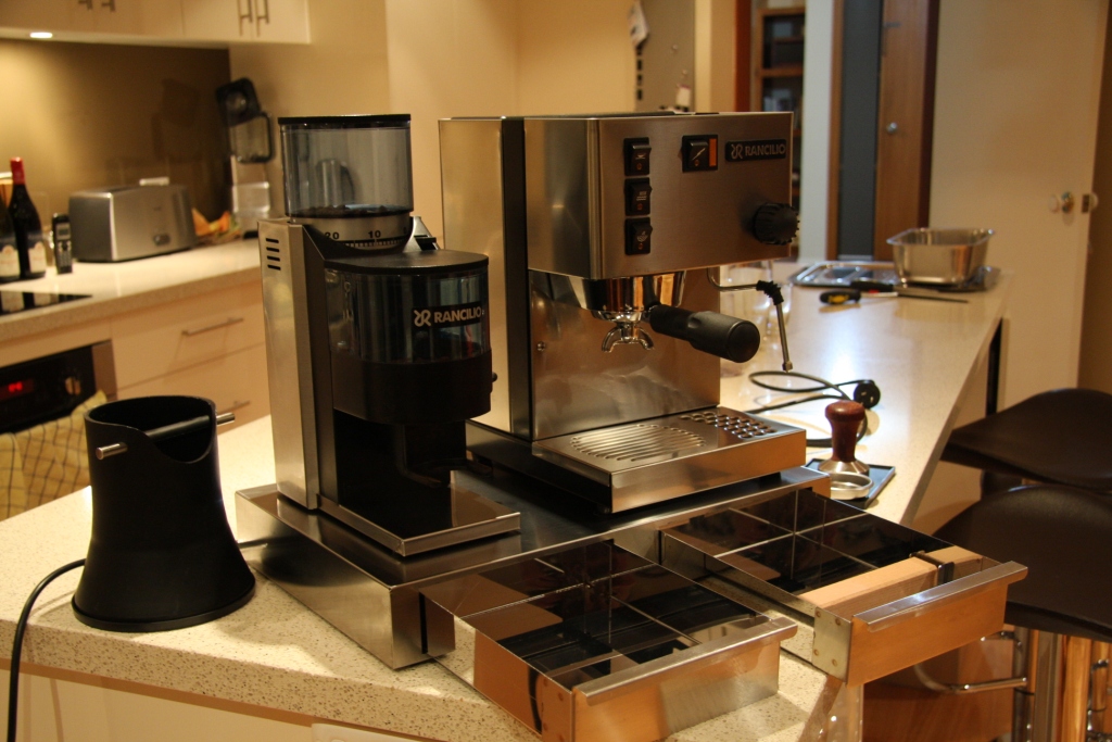 !!SOLD!! Rancilio Silvia Coffee Machine & Rocky Doser Grinder plus