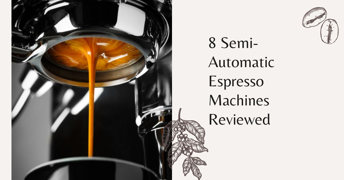 8 SemiAutomatic Espresso Machines Reviewed Coffee Snobs World