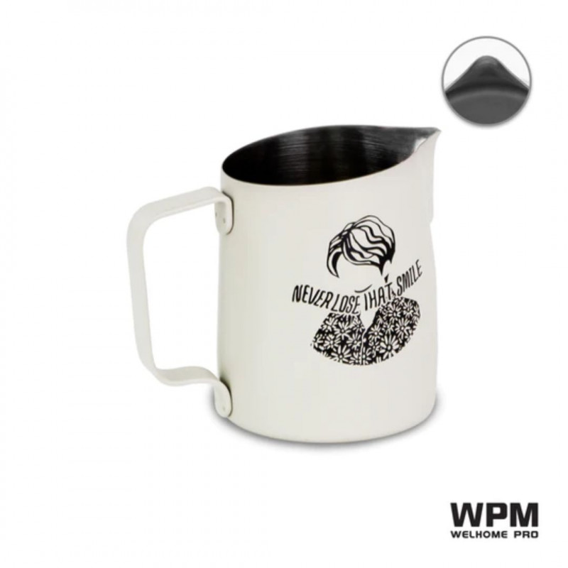 WPM Pitcher 500ML Sharp Spout Coconut Coffee Souq