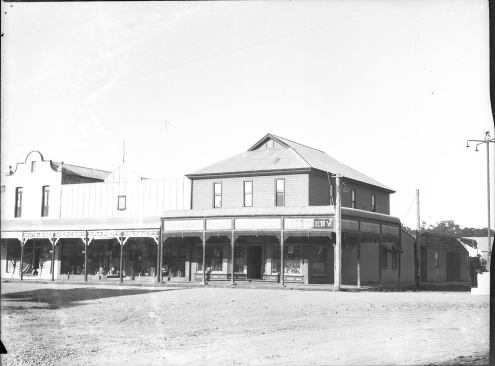 Perry's General Store on the corner of High and Grafton Streets, c.1925 Coffs Collections