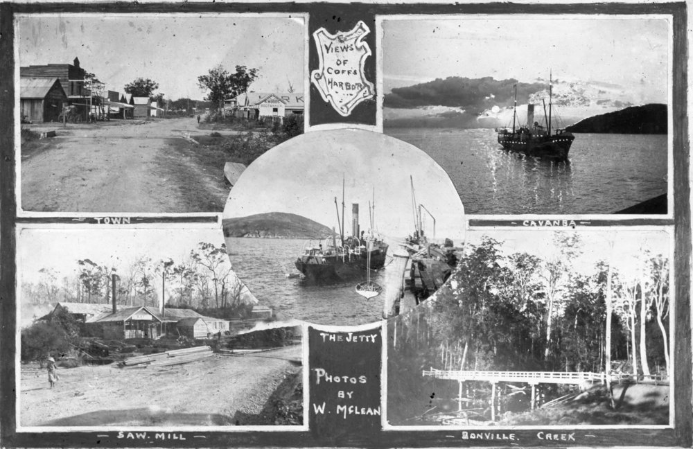 Five views of Coffs Harbour, c.1902 Coffs Collections