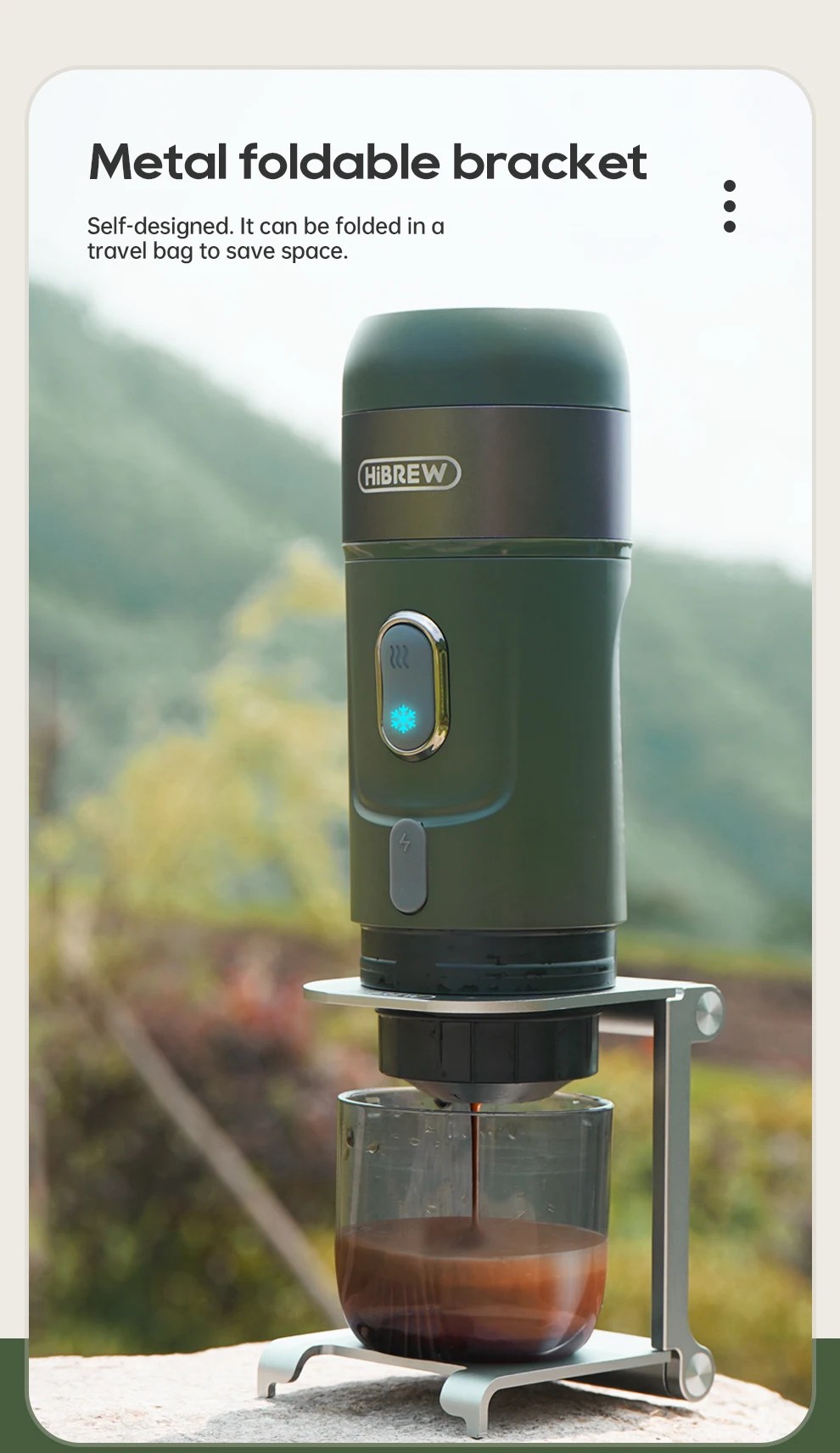 HiBREW Wireless H4B Portable Coffee Machine Cofimart