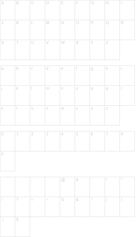 flower in the window font