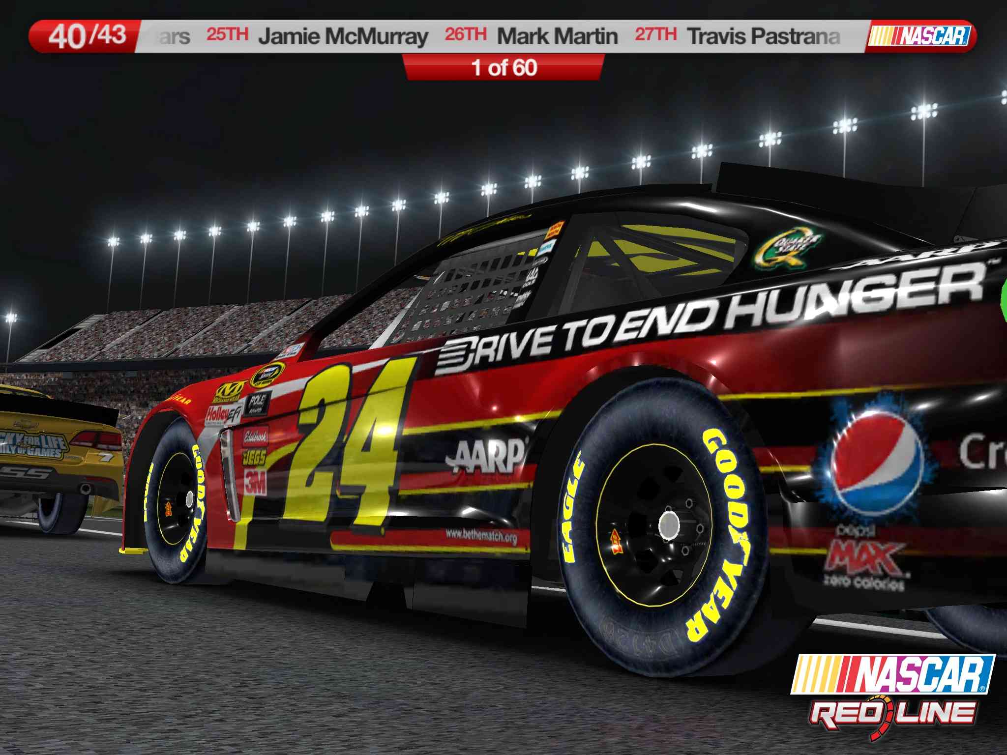 NASCAR Redline Screen 4 COGconnected