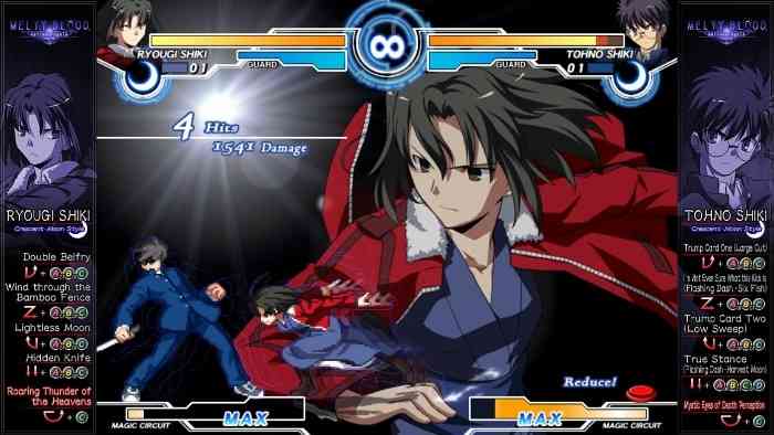 Melty Blood Actress Again Current Code Review Bare Bones Fighter
