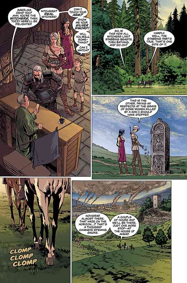 The Witcher Curse of Crows Comic Series Releases Today