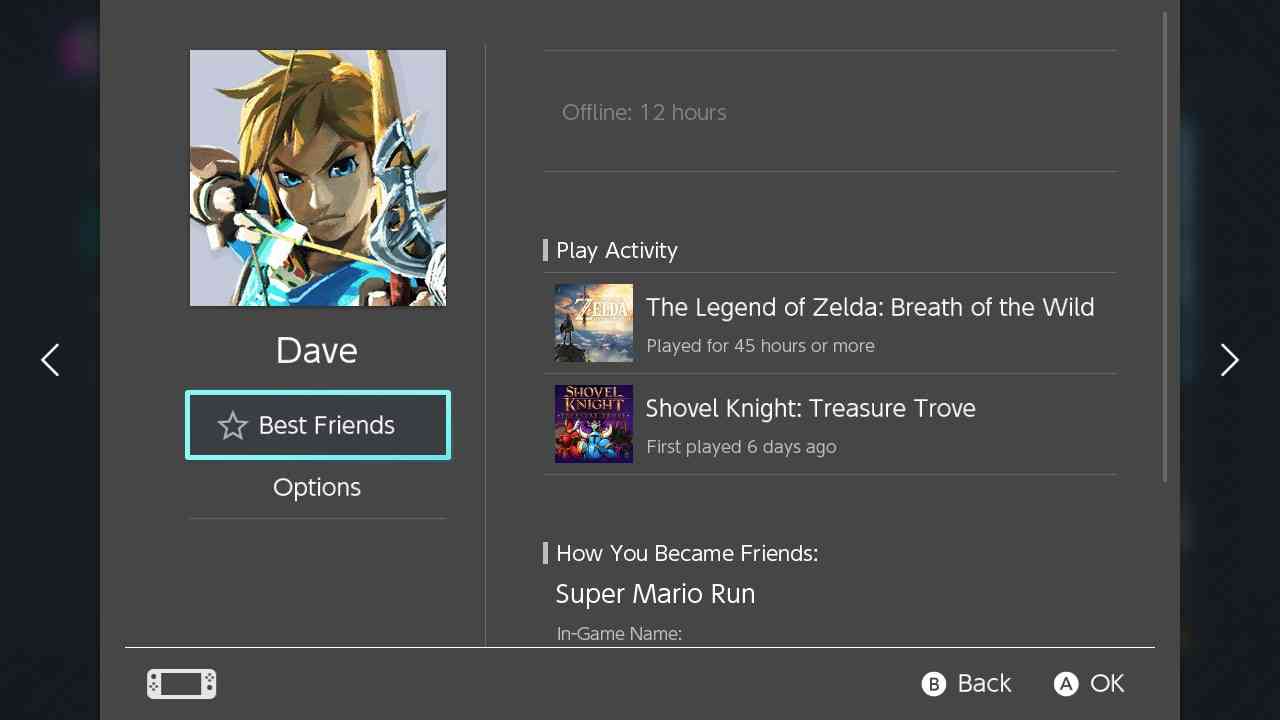 Nintendo Switch Activity Log Feature Unlocks After 10 Days