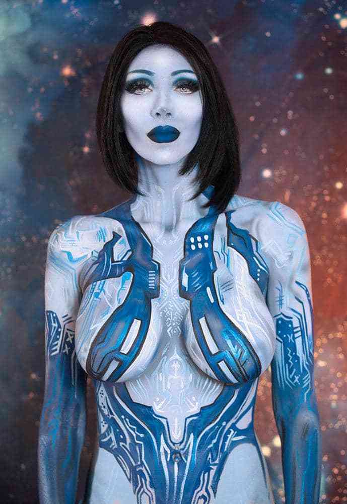 Intraventus Body Paint Cosplay is Outstanding and Smokin' Hot