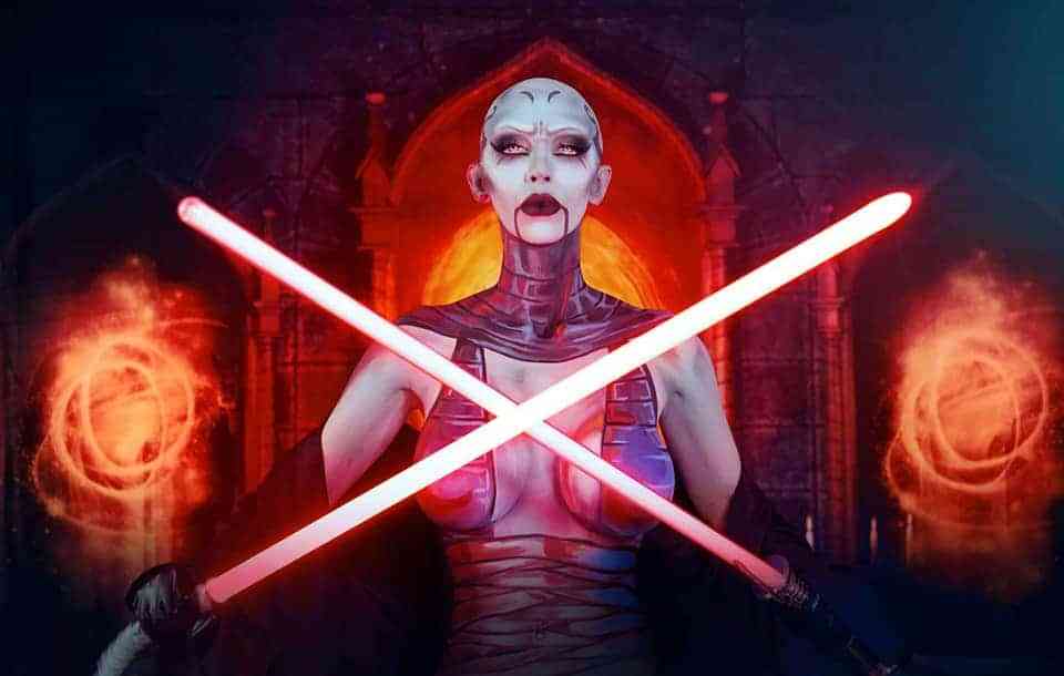 Intraventus Body Paint Cosplay is Outstanding and Smokin' Hot