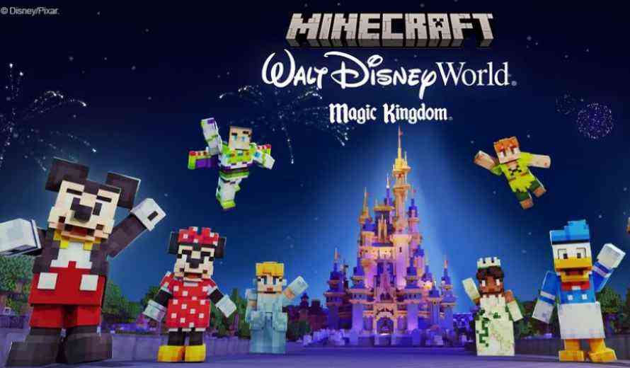 Walt Disney World comes to Minecraft in Magic Kingdom Adventure DLC