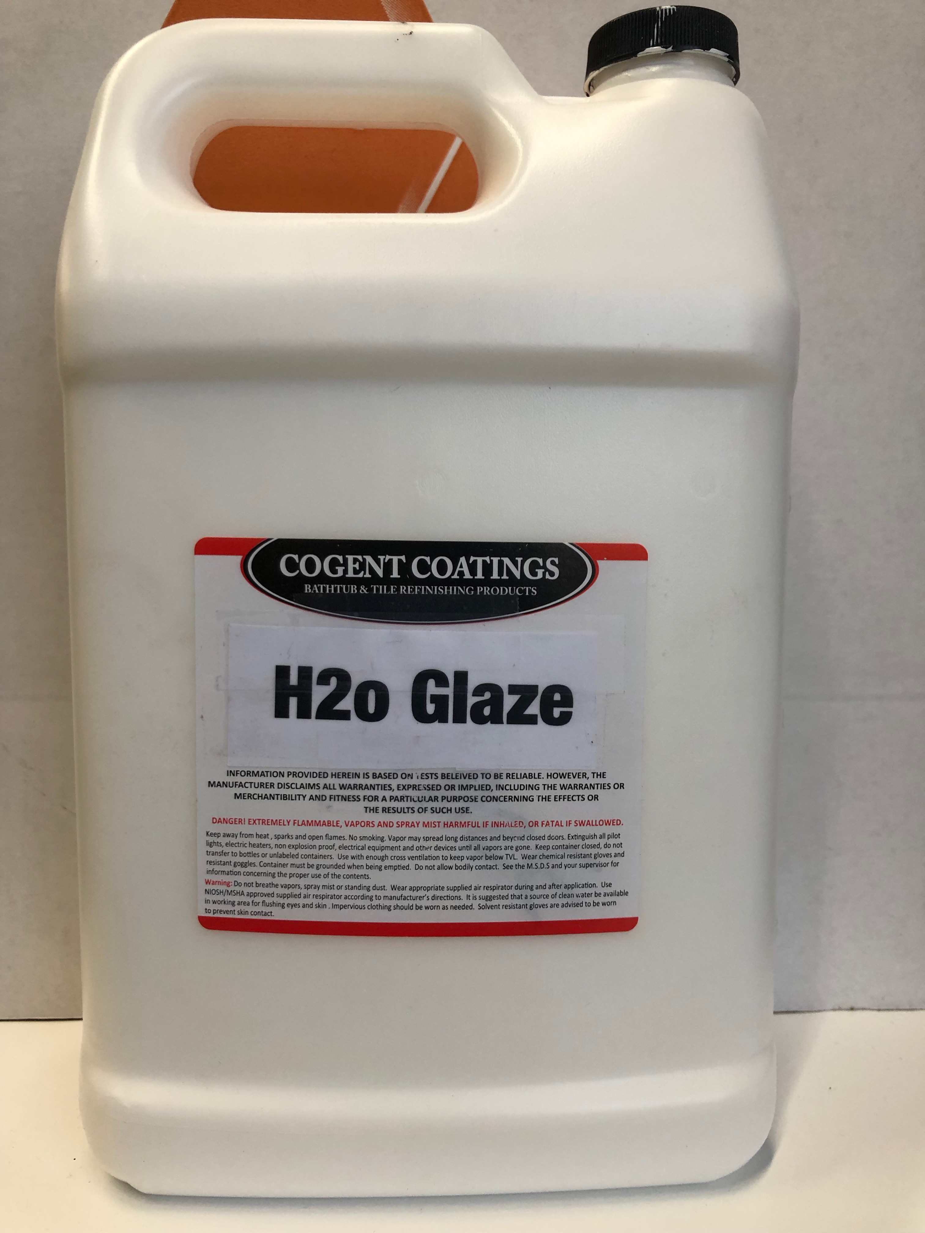 H2o Glaze COGENT COATINGS Bathtub Refinishing Products
